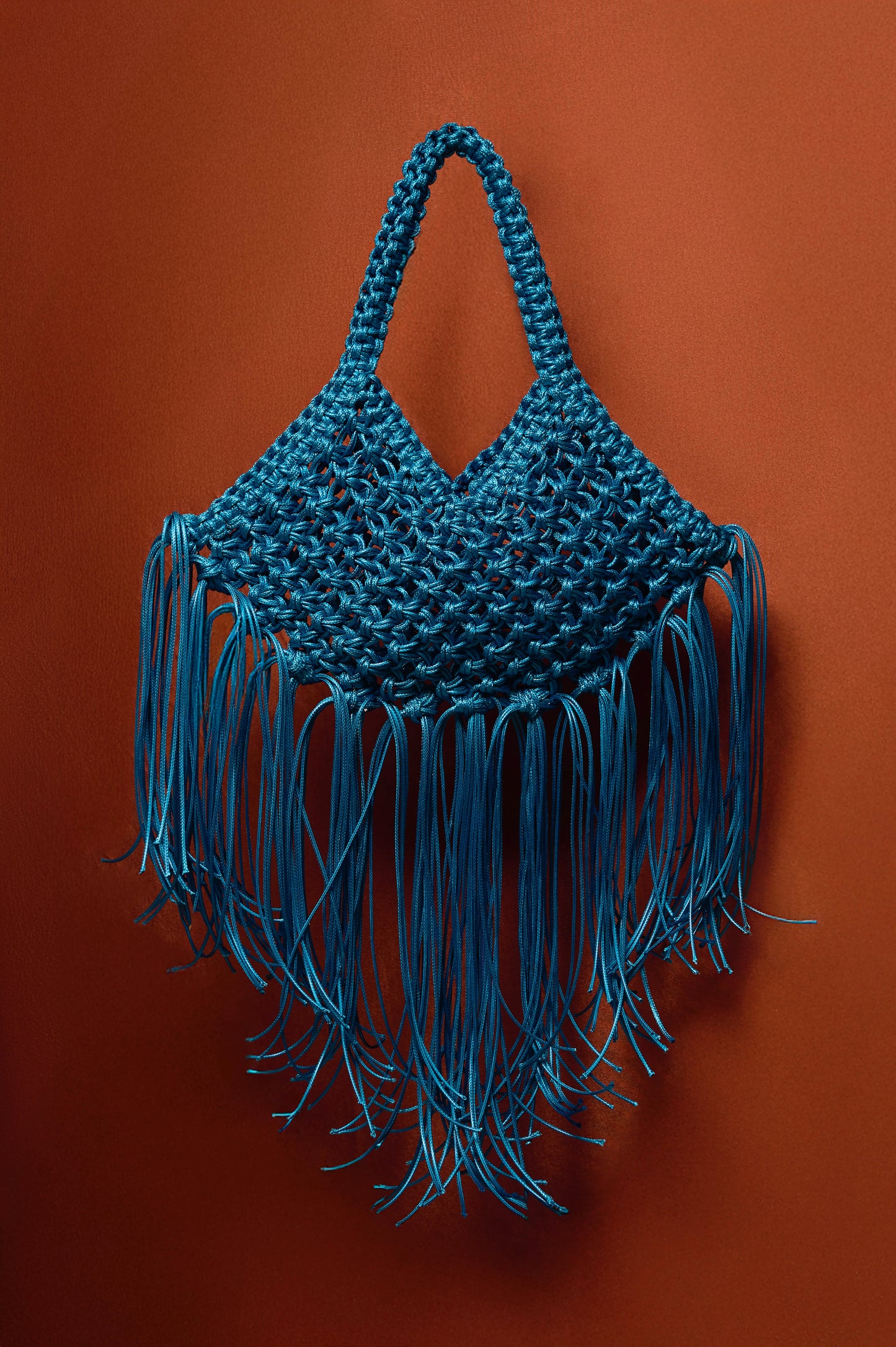 The mini ikigai tote in sky blue